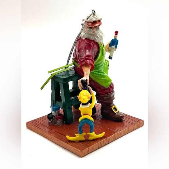 Department 56 Santa Workshop Ornament Coca Cola Collection Nutcracker Elf 2006 - Picture 7 of 16